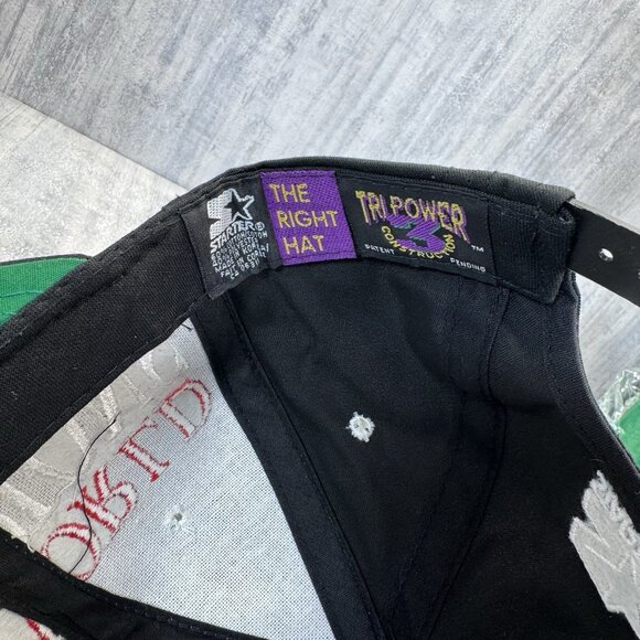 Vintage 90s Houston Rockets Snapback Hat 1995 NBA World Champions Starter NWT - Picture 8 of 9